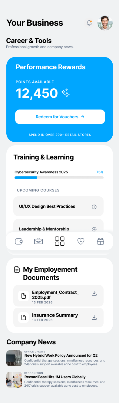 Career Tools Screen